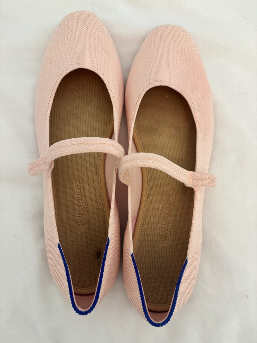 Rothy's Pink Mary Jane Size 10 - Only worn a few times